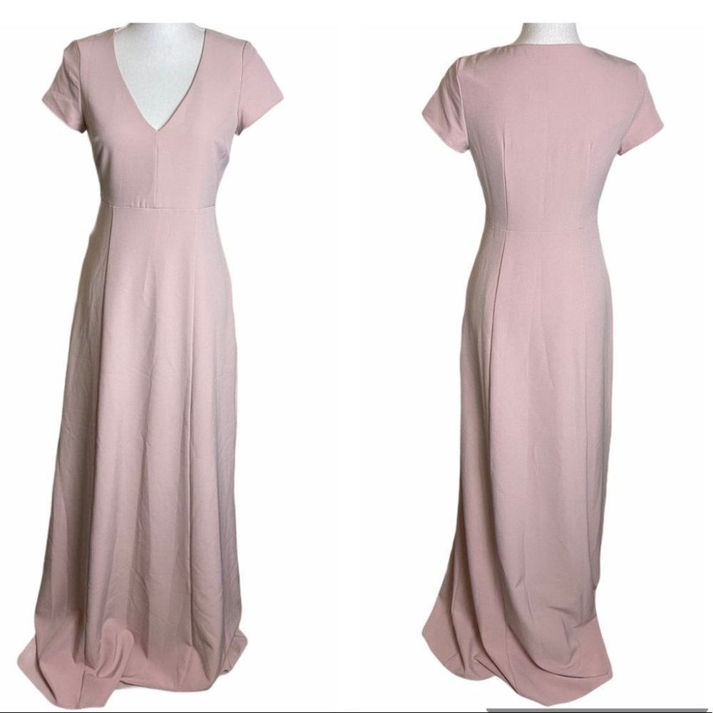 SHOW ME YOUR MUMU MAXI DRESS DAWN PINK bridesmaids dress formal dress